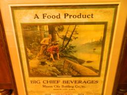 "big Chief Beverages" 1934 Calendar