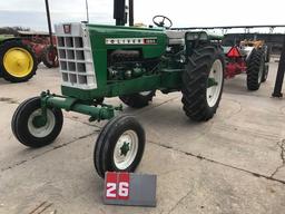 OLIVER 1650, 151842, OVER/UNDER HYDRAULIC SHIFT, WIDE FRONT, 3 PT, RESTORED