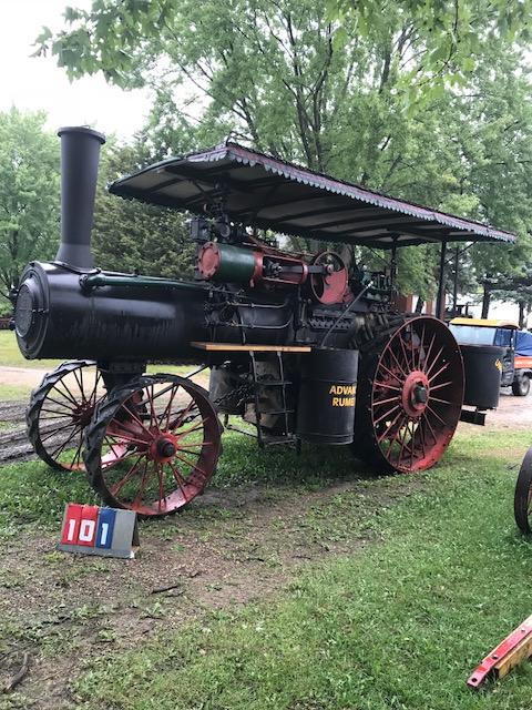 ADVANCE RUMELY STEAM ENGINE 18-20, 18 HP, CERTIFIED