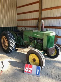 JOHN DEERE 40U, 60684, 3 PT, ORIGINAL, RUNS