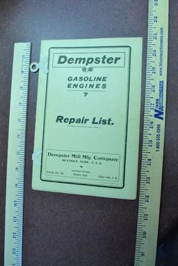 Dempster Gasoline Engine Catalog