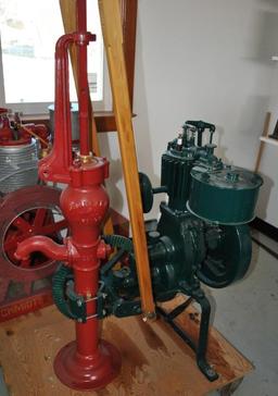 Fuller and Johnson Pump Engine