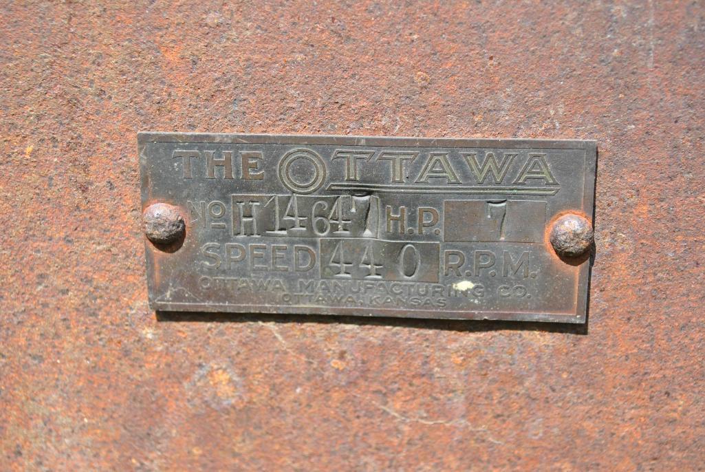 7HP Ottawa Stationary Engine