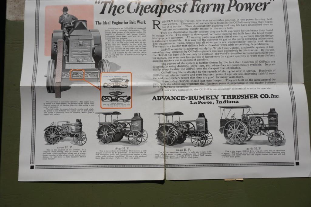 Power Farming by Rumely Oil