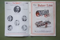 The Baker Line - Gas Engines, Steam Engines, & Grain Threshers.