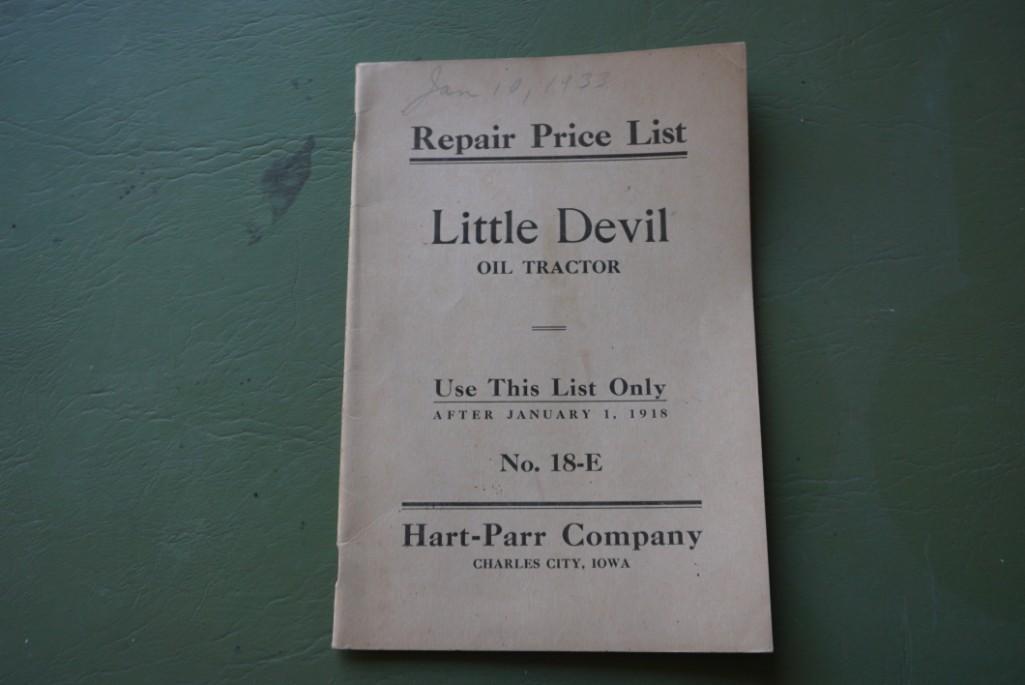 Little Devil Repair Price List