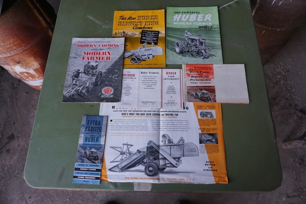 Assorted Huber advertisment