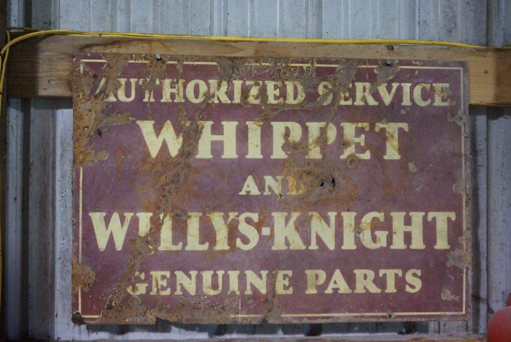 Whippet and Willys-Knight Original Double Sided