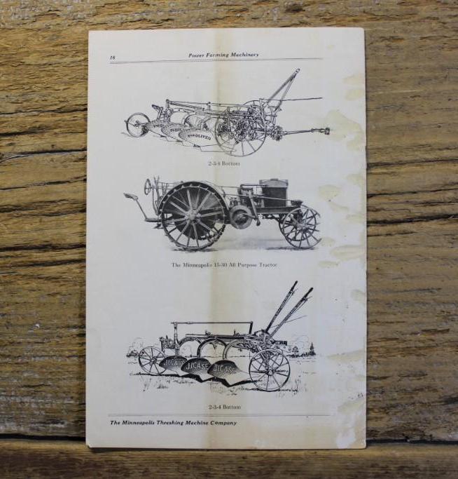 Know Your Tractor - The Minneapolis Threshing Machine Co.