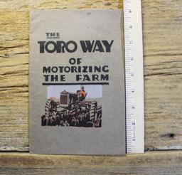 The Toro Way of Motorizing The Farm