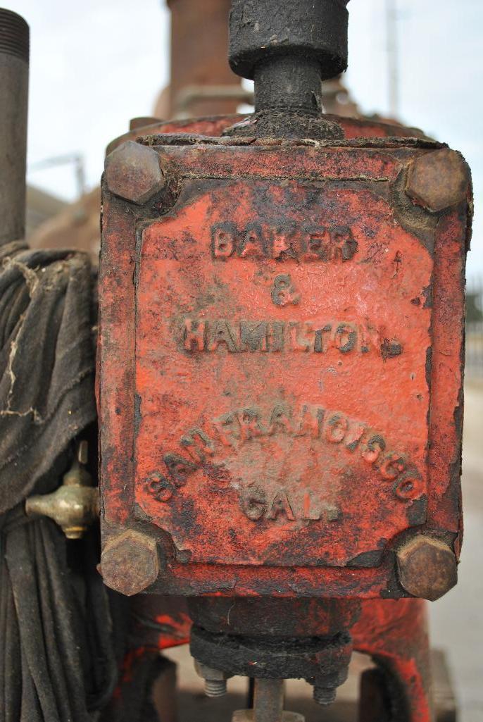 Baker & Hamilton Upright Steam Engine