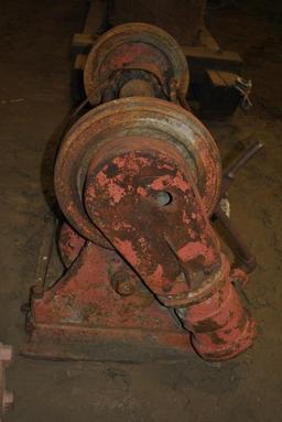 Donkey Two Cylinder Steam Winch