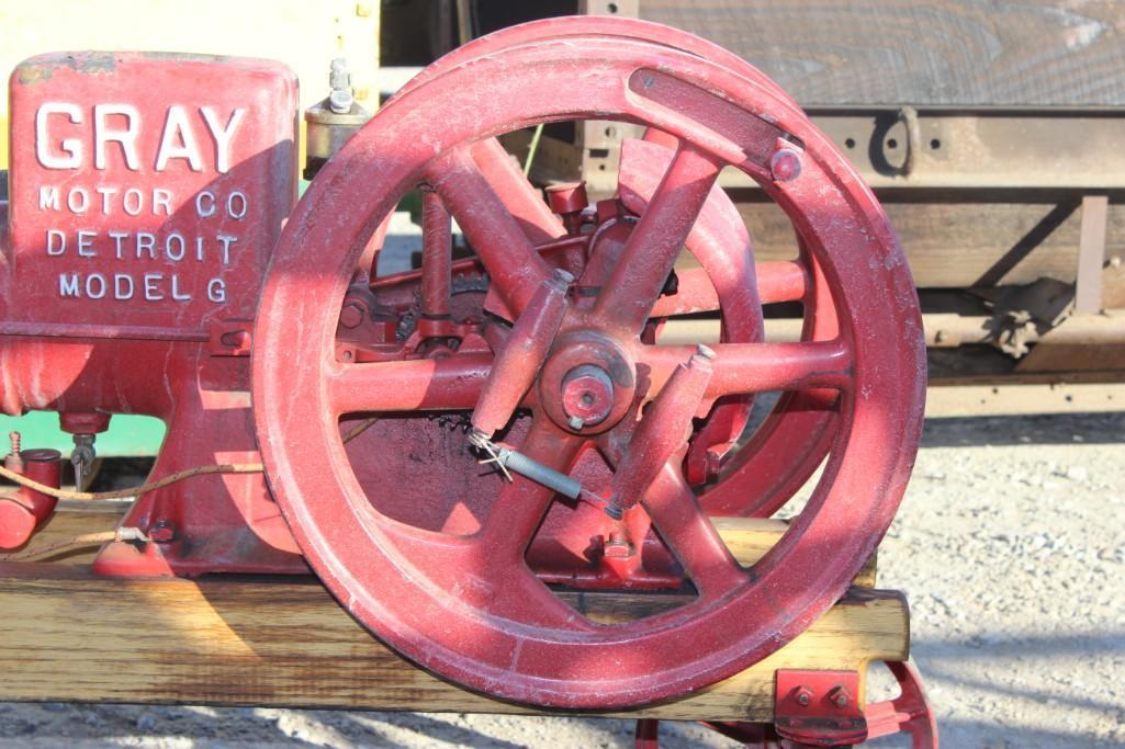 Gray Stationary Engine