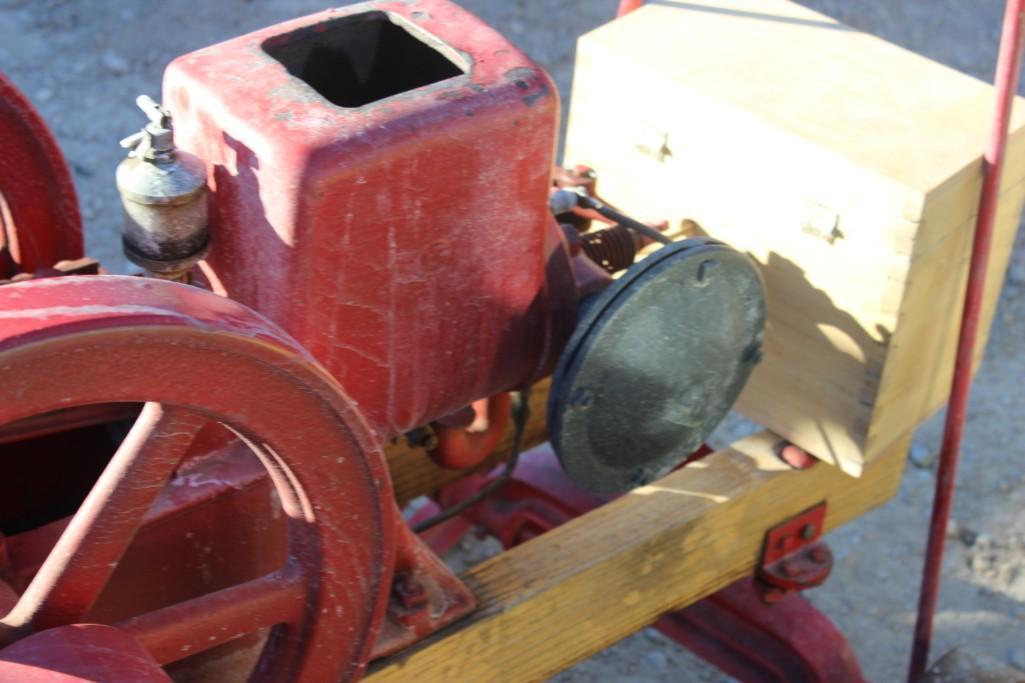 Gray Stationary Engine