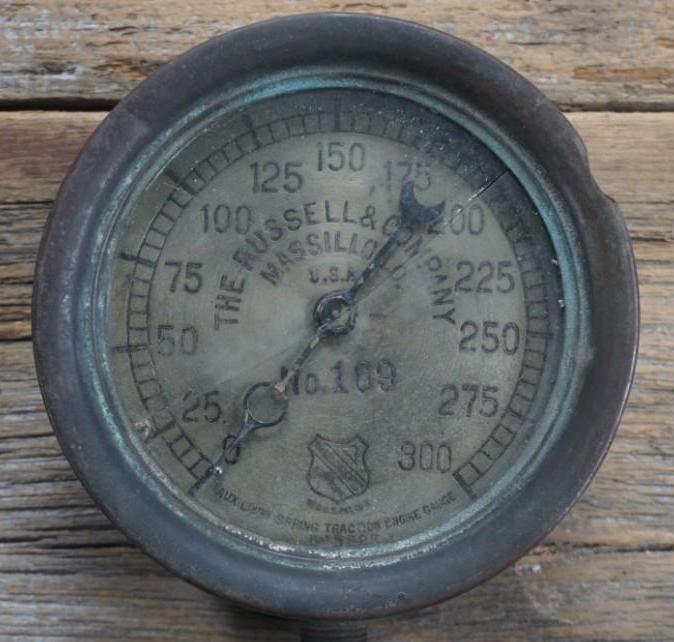 The Russell & Company Steam Gauge