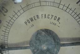 Westinghouse Power Factor Meter