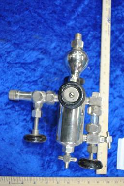 Detroit lubricator Company - Nickel and Brass Lubricator