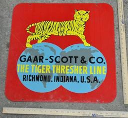 Gaar Scott Tin Sign