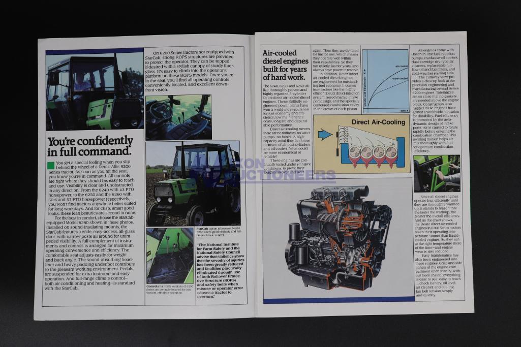 20 Assorted Deutz-Allis Tractor Dealership Brochures