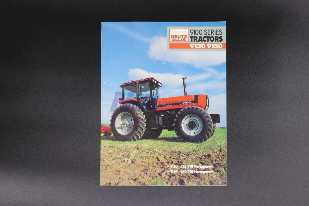 20 Assorted Deutz-Allis Tractor Dealership Brochures