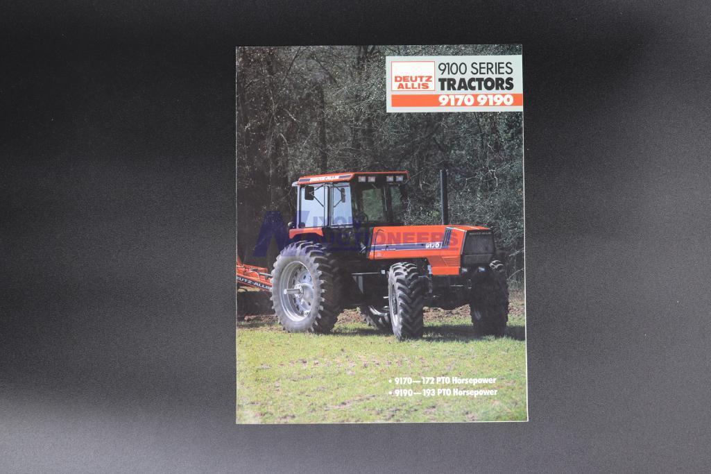 20 Assorted Deutz-Allis Tractor Dealership Brochures