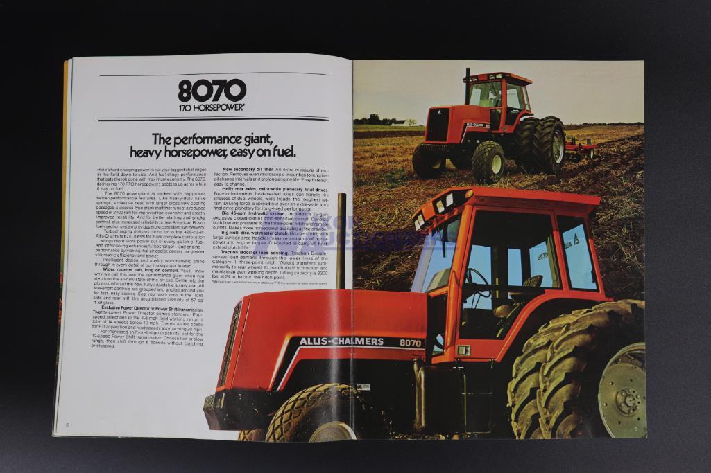 Two All-Chalmers Tractor Brochures