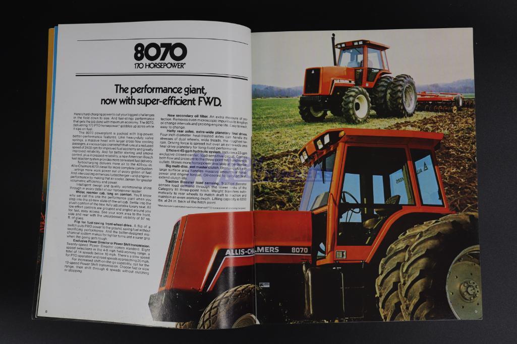 Four Allis-Chalmers Tractor Dealership Brochures