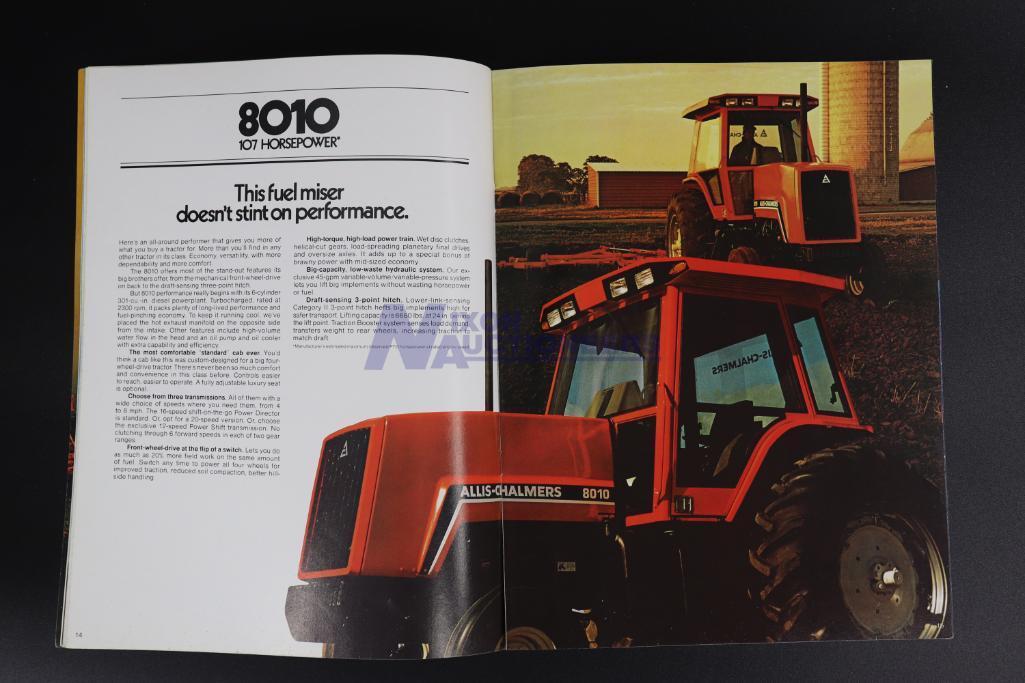 Four Allis-Chalmers Tractor Dealership Brochures