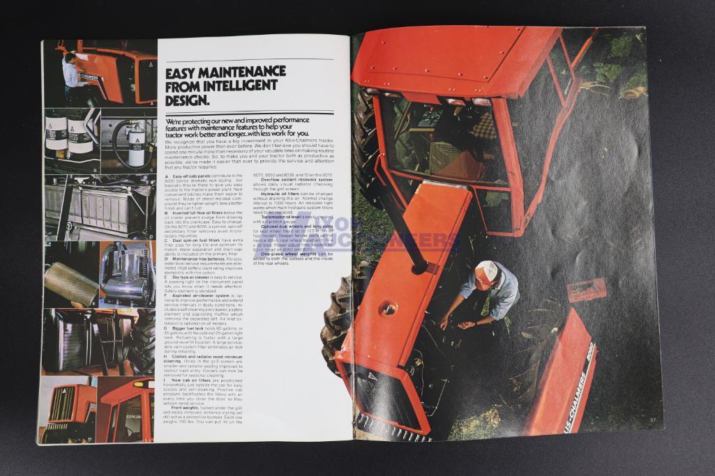 Four Allis-Chalmers Tractor Dealership Brochures