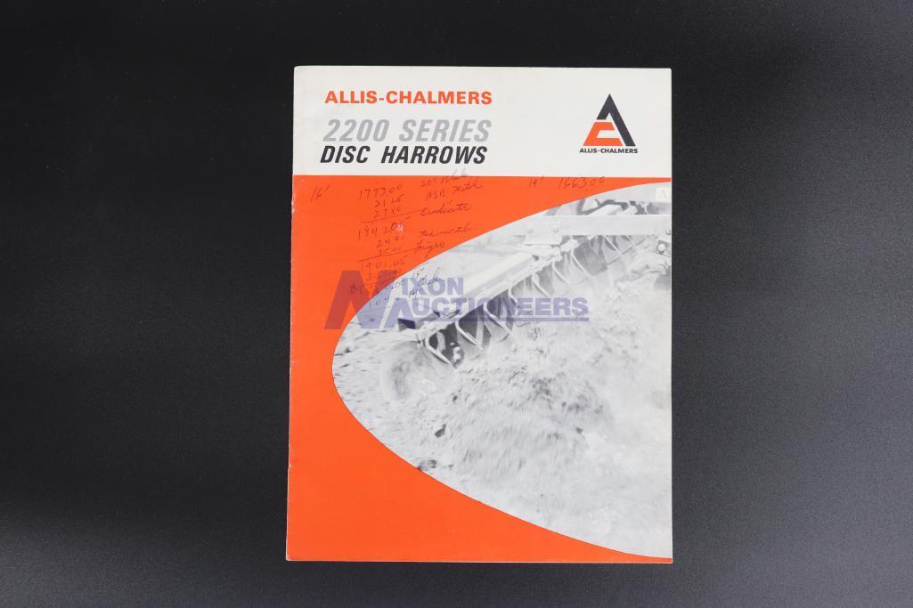 Ten Assorted Allis-Chalmers Implement Brochures