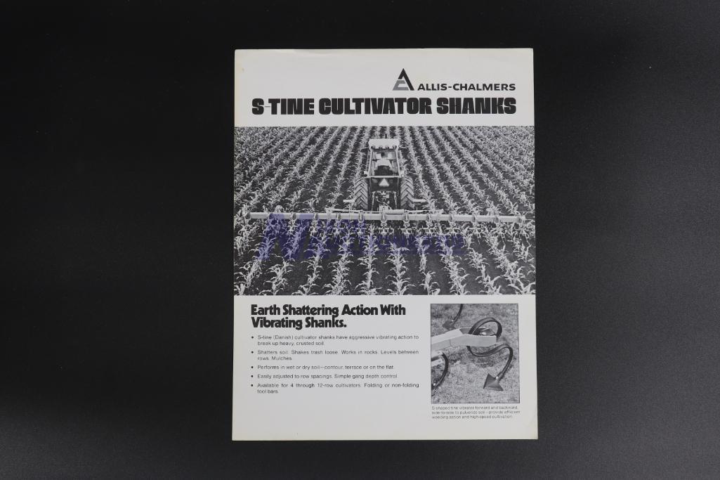 Ten Assorted Allis-Chalmers Implement Brochures