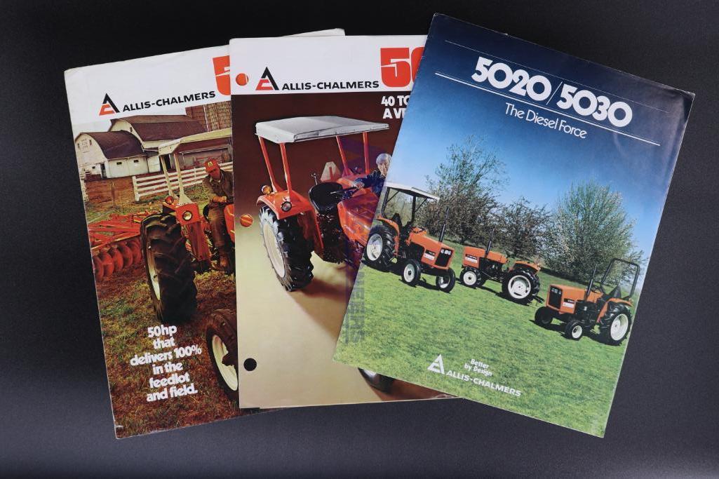 Allis-Chalmers 5020/5030 Diesel, 5040 & 5050 Tractor Brochures