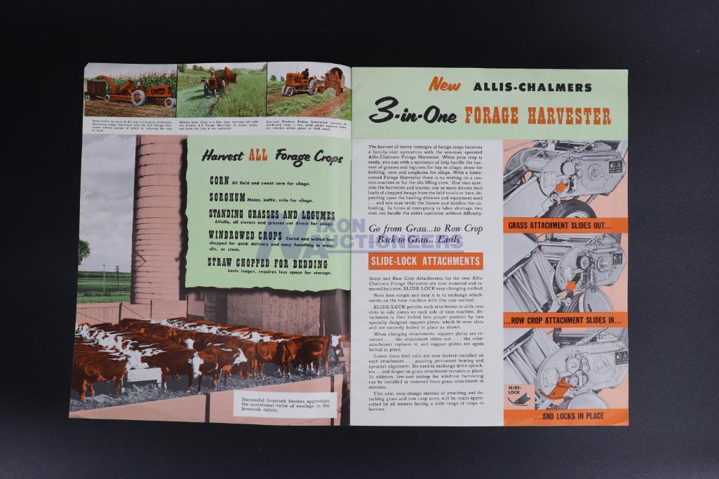Five Allis-Chalmers Implement Brochures
