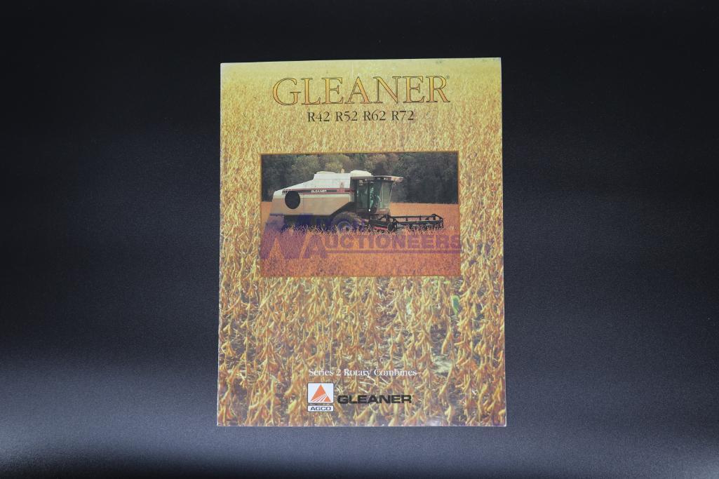Nine Assorted Gleaner, Deutz-Allis & AGCO Combine Brochures