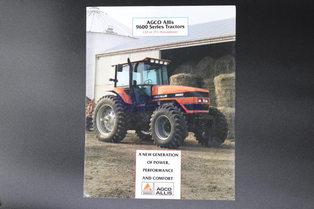 AGCO Allis 9400 and 9600 Series Tractor Dealership Brochures