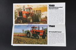 Allis-Chalmers "What's Behind The Rising Power in Farming" Advertising Brochure