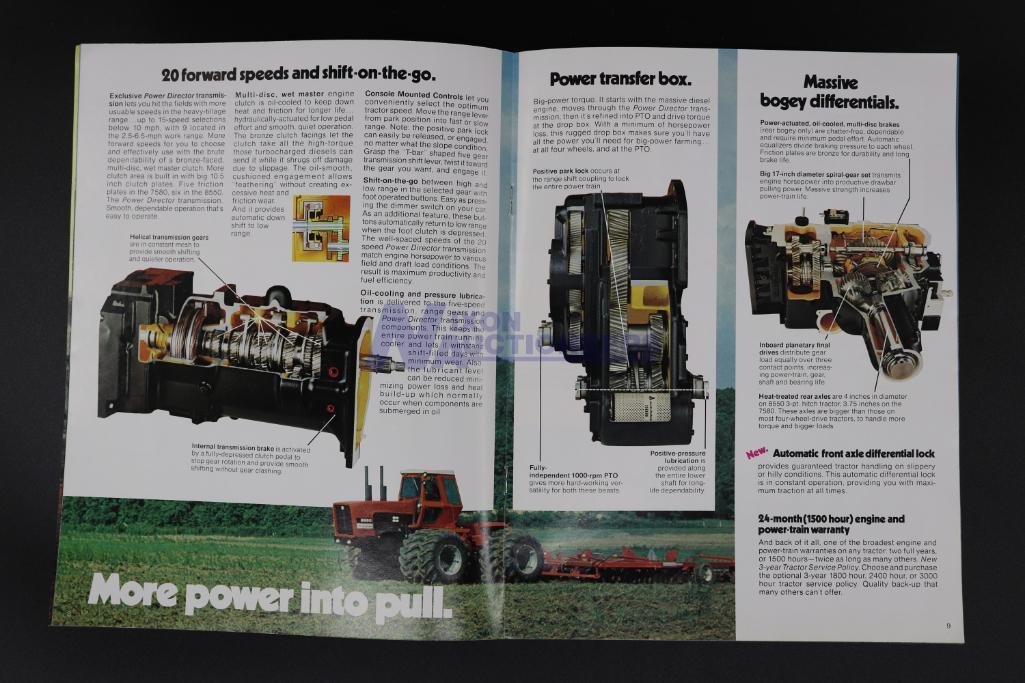 Four Assorted Allis-Chalmers Tractor Dealership Brochures