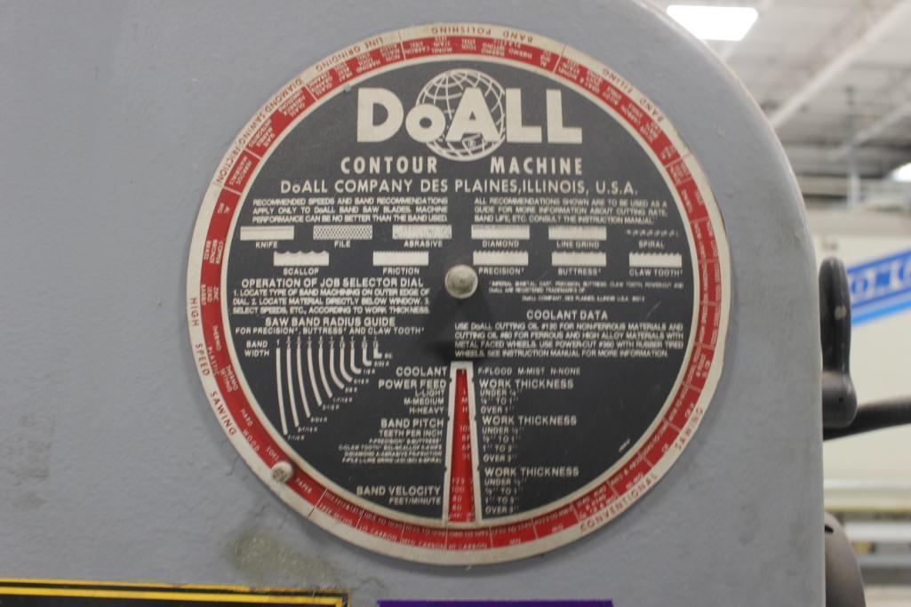 DoAll Vertical Band Saw