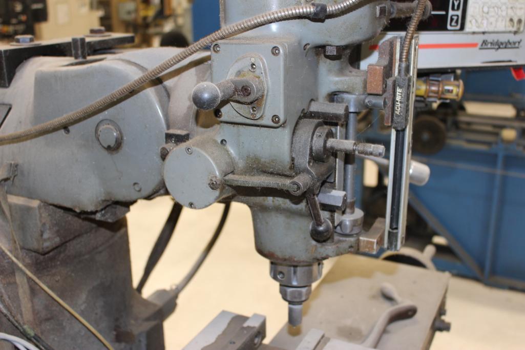 Bridgeport Milling Machine with EZ-Trak Plus