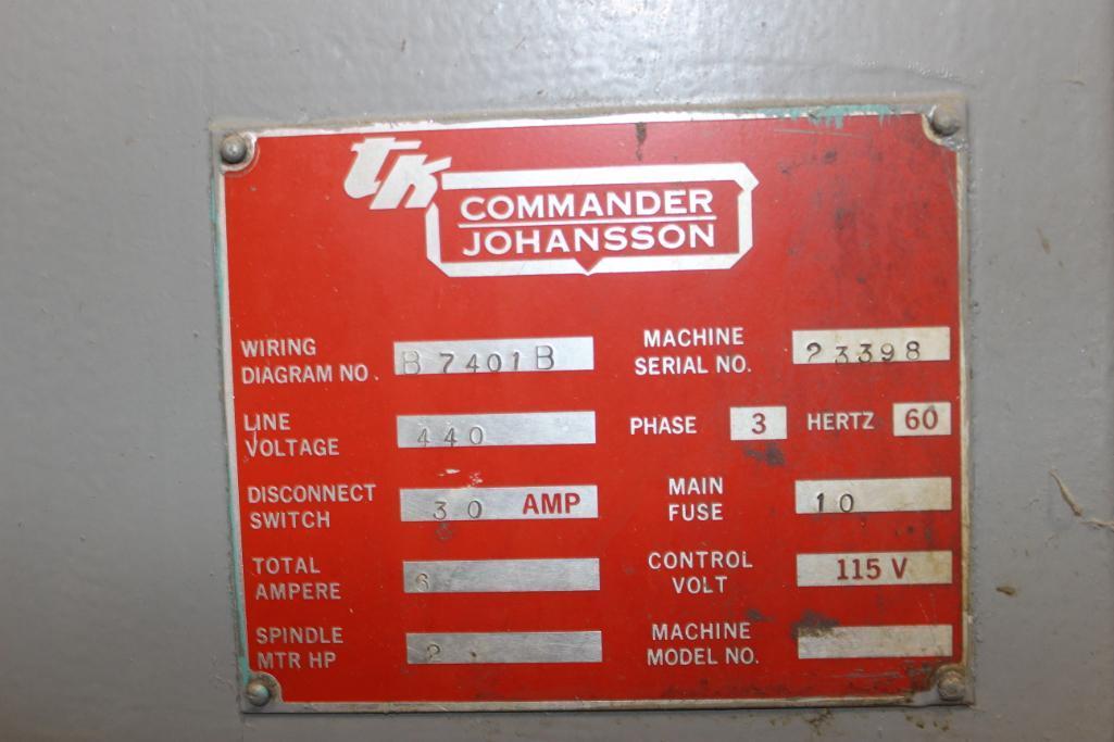 Commander Johansson Milling Machine