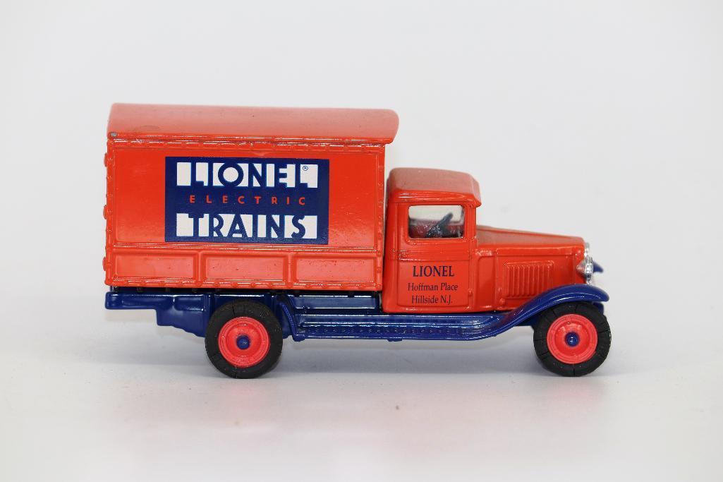 ERTL Trucks with Lionel Electric Trains Signs on sides