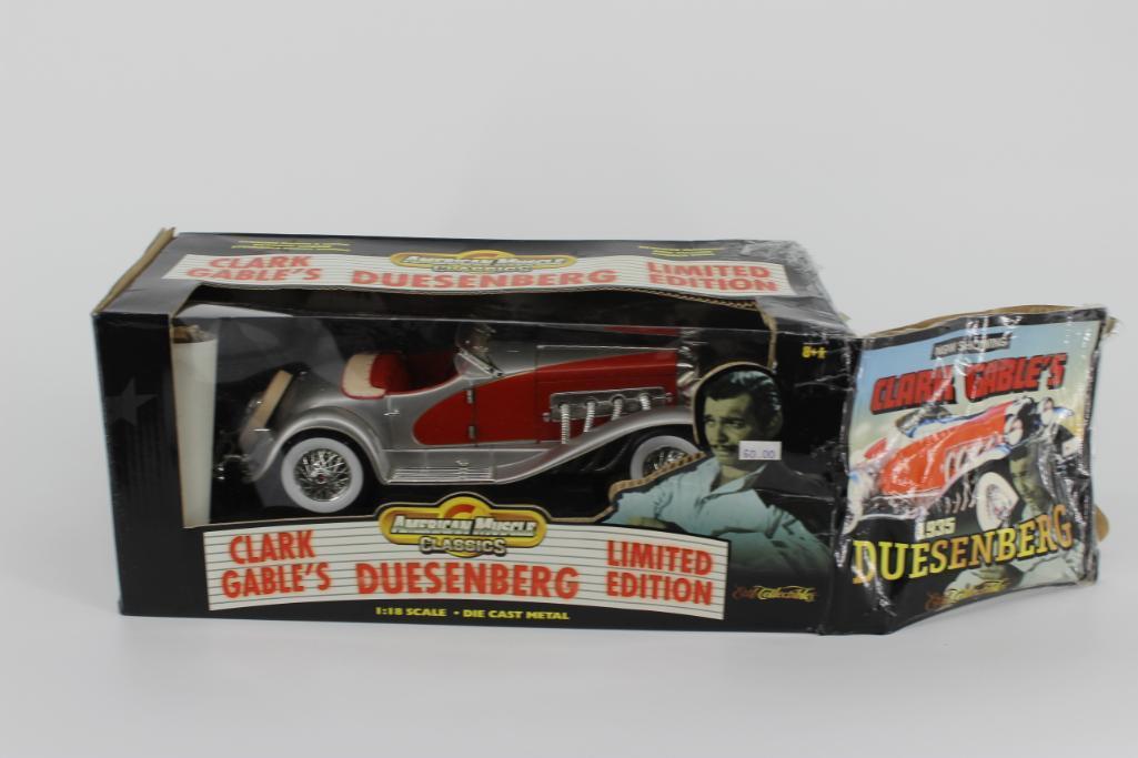 ERTL 1/18 Clark Gable's 1935 Duesenberg SJ Roadster