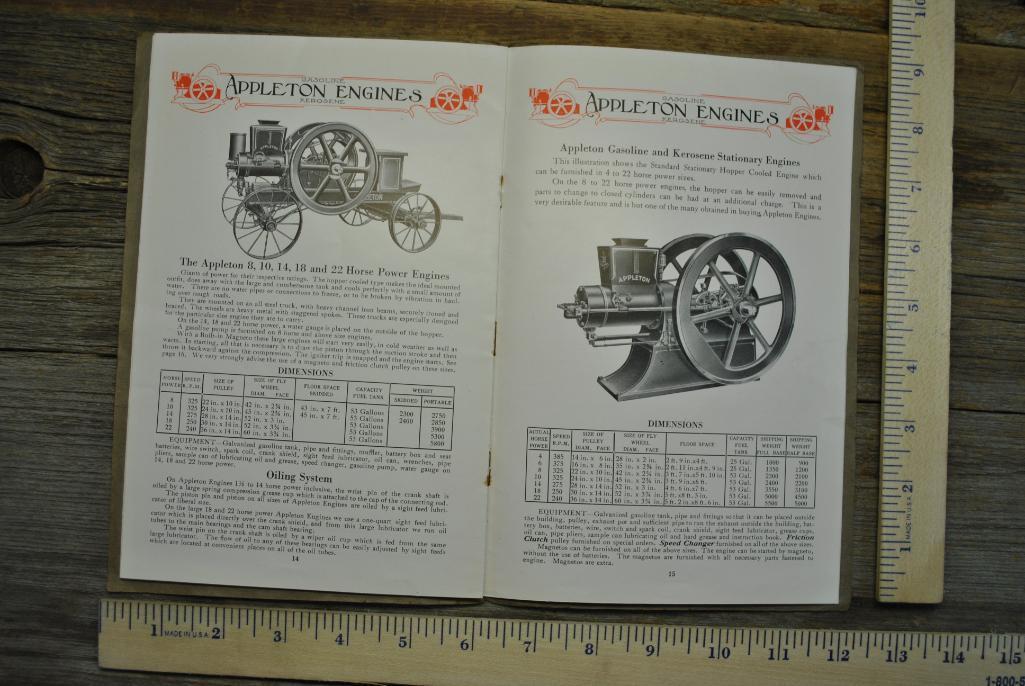 Appleton Gasoline & Kerosene Engines