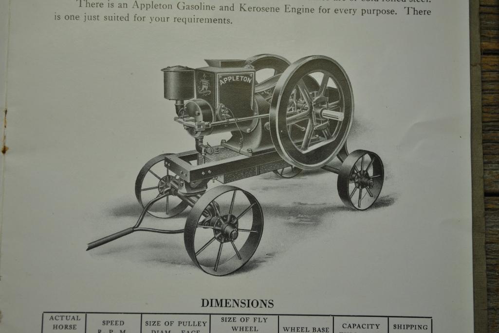 Appleton Gasoline & Kerosene Engines