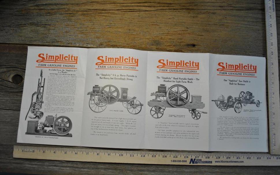 Simplicity Farm Gasoline Engines