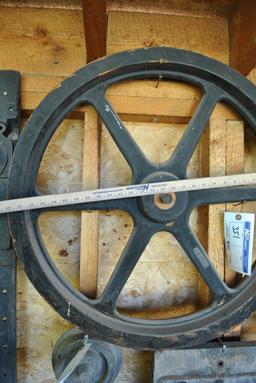 Large Spoke Pulley Casting Pattern