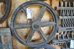 Large Spoke Pulley Casting Pattern