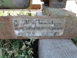 John Deere Power Unit Four-Cylinder Rare