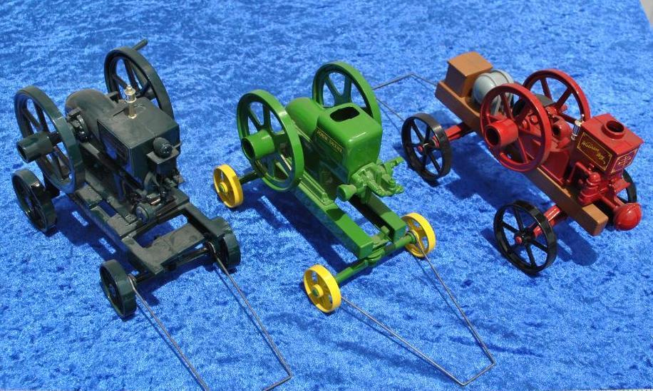 Ertl Toy Stationary Engines - McCormick-Deering, John Deere & Waterloo Boy