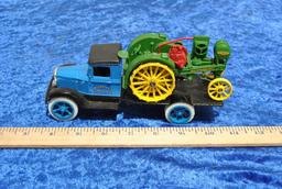 Vintage Truck & Waterloo Boy Tractor